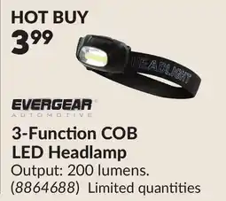 Princess Auto 3-Function COB LED Headlamp offer