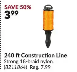 Princess Auto 240 ft Construction Line offer