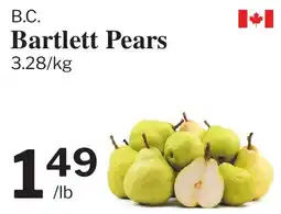 Village Food Markets Bartlett Pears offer