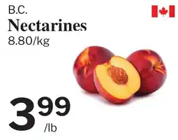 Village Food Markets Nectarines offer