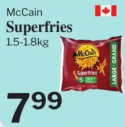Village Food Markets McCain Superfries offer