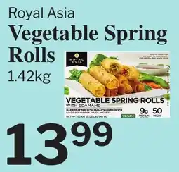Village Food Markets Royal Asia Vegetable Spring Rolls offer