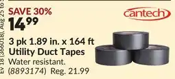 Princess Auto 3 pk 1.89 in. x 164 ft Utility Duct Tapes offer