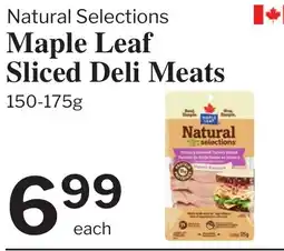 Village Food Markets Maple Leaf Sliced Deli Meats offer