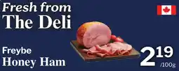 Village Food Markets Freybe honey ham offer