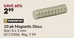Princess Auto 10 pk Magnetic Discs offer