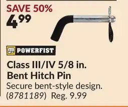 Princess Auto Class III/IV 5/8 in. Bent Hitch Pin offer