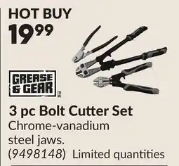 Princess Auto 3 pc Bolt Cutter Set offer