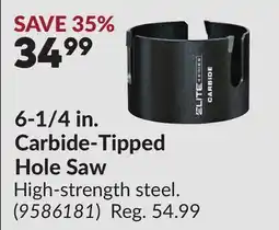 Princess Auto 6-1/4 in. Carbide-Tipped Hole Saw offer