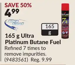 Princess Auto 165 g Ultra Platinum Butane Fuel offer