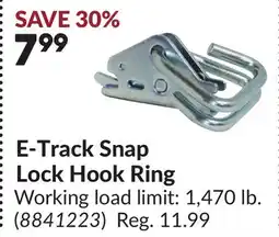 Princess Auto E-Track Snap Lock Hook Ring offer