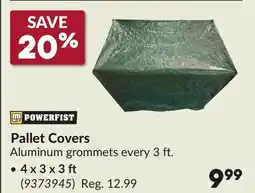 Princess Auto Pallet Covers offer