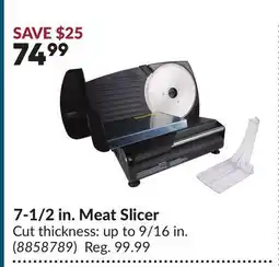 Princess Auto 7-1/2 in. Meat Slicer offer