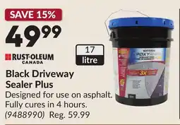 Princess Auto Black Driveway Sealer Plus offer