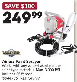 Princess Auto Airless Paint Sprayer offer