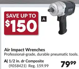 Princess Auto Air Impact Wrenches offer