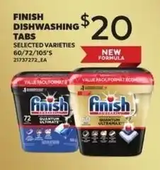 Loblaws Finish dishwashing tabs offer