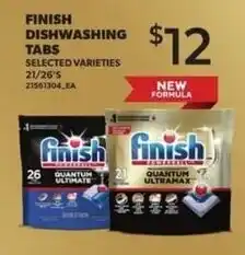 Loblaws Finish dishwashing tabs offer