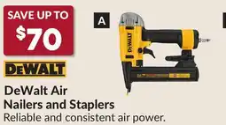 Princess Auto DeWalt Air Nailers and Staplers 1-1/2 in. 18 Gauge Crown Stapler offer