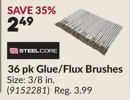 Princess Auto 36 pk Glue Flux Brushes offer