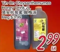 Foody Mart Yin On Chrysanthemum Honey Drink offer