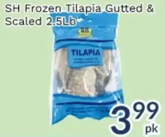 SH Frozen Tilapia Gutted & Scaled