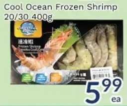 Oceans Fresh Food Market Cool Ocean Frozen Shrimp offer