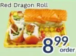 Oceans Fresh Food Market Red Dragon Roll offer