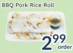 Oceans Fresh Food Market BBQ Pork Rice Roll offer