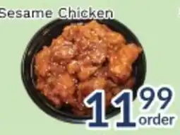 Oceans Fresh Food Market Sesame Chicken offer
