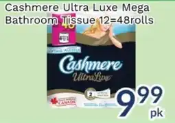 Oceans Fresh Food Market Cashmere Ultra Luxe Mega Bathroom Tissue offer