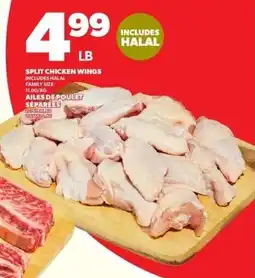 Independent Grocer Split Chicken Wings offer