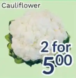 Oceans Fresh Food Market Cauliflower offer