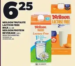 Loblaws Neilson trutaste lactose free milk offer