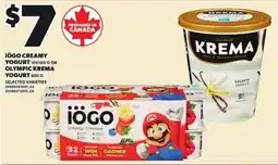 Loblaws iogo creamy yogurt offer