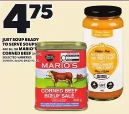 Loblaws Mario's corned beef offer