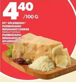 Independent Grocer Pc splendido parmesan cheese offer