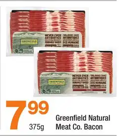 Highland Farms Greenfield Natural Meat Co. Bacon offer