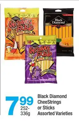 Highland Farms Black Diamond CheeStrings or Sticks offer