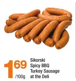 Highland Farms Sikorski Spicy BBQ Turkey Sausage offer