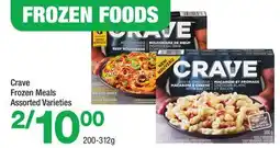 Highland Farms Crave Frozen Meals offer