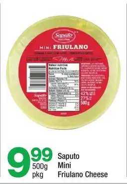 Highland Farms Saputo Mini Friulano Cheese offer