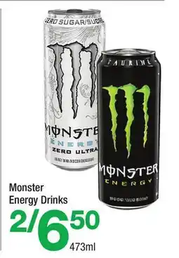 Highland Farms Monster Energy Drinks offer