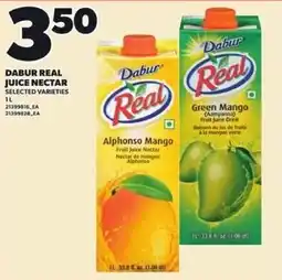 Loblaws Dabur real juice nectar selected varieties offer