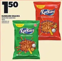 Loblaws Kurkure snacks selected varieties offer