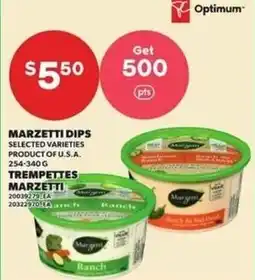 Independent Grocer Marzetti dips offer