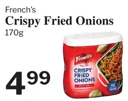 Village Food Markets French's crispy fried onions offer
