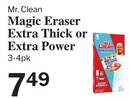 Village Food Markets Mr Clean Magic Eraser Extra Thick or Extra Power offer