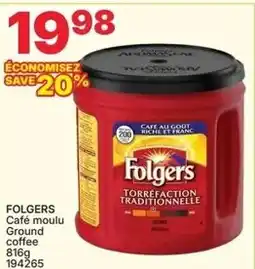Rossy Folgers ground coffee offer