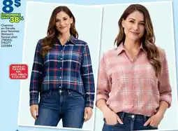Rossy Women's flannel shirt offer